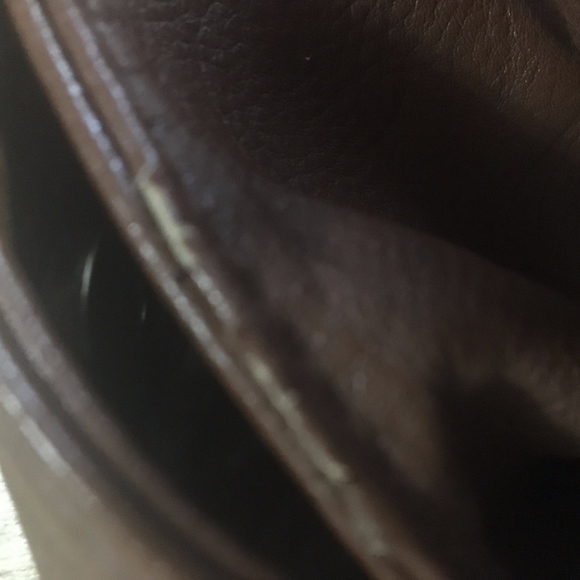 Poppie Jones Cognac Boho Fringe Studded Purse - Picture 8 of 8